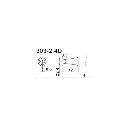 Паяльное жало Quick 303-2.4D Превью 1
