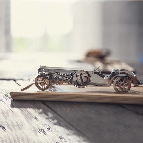 Металический механический 3D-пазл Time4Machine Glorious Cabrio Превью 1