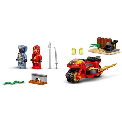 Конструктор LEGO NINJAGO Мотоцикл з мечами Кая 71734 Прев'ю 4