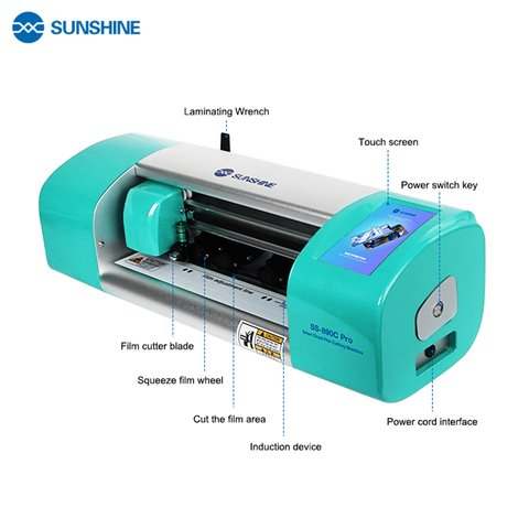 Плоттер Sunshine SS-890C Pro, для нарезки гидрогелевых пленок, （12.9") Превью 2