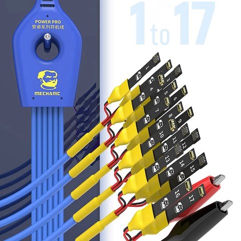Тест-кабель питания Mechanic Power Pro, Android, 18 in 1 Превью 1