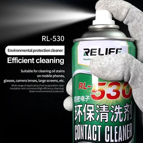 Очисник RELIFE RL-530, для чищення плат, 550 мл, антистатичний Прев'ю 1