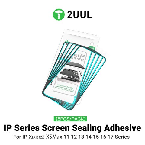 Стикер дисплея 2UUL SA16PM для Apple iPhone 16 Pro Max, 5 шт., adhesive Превью 1