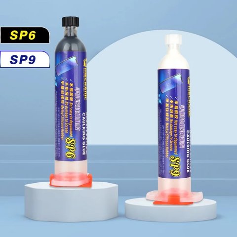 Adhesivo Mechanic SP6, negro, para pegar tapas traseras, para marcos de pantalla, 30 ml Vista previa  1