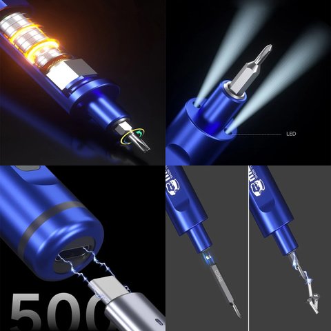Беспроводная электрическая отвертка Mechanic ES480, 48 in 1 Превью 1
