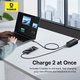 USB кабель Baseus Cafule, 2xUSB тип-C, 200 см, 100 Вт, черный, красный, в нейлоновой оплетке, 2 шт., #P10318306003-01 Превью 2