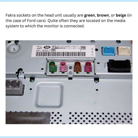 Fakra RCA Video and Camera Connection Universal Cable Preview 2