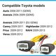 Reverse Camera Cable 20 pin + 5 pin GEN5 / GEN6 for Toyota Camry, Corolla, RAV4, Verso, Hilux, Prius, Land Cruiser, Auris, Avensis Preview 4
