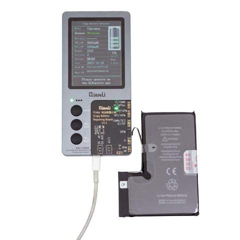 Аккумулятор JCID для Apple iPhone 12 Pro Max, Li-Polymer, 3,83 B, 4450 мАч, повышенная ёмкость Превью 1