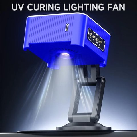UV Lamp Mechanic FUL-4, (with fan, with battery, 4in1) Preview 5