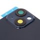 Задняя панель корпуса для iPhone 14, черная, со стеклом камеры, Original (PRC), Midnight, small hole Превью 1