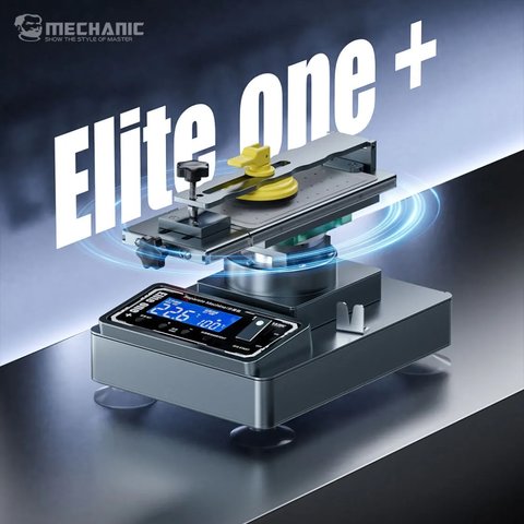 LCD Touch Screen Glass Separator Mechanic Elite One Plus, (with vacuum pump, for LCDs up to 7") Preview 1