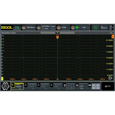 Osciloscopio digital RIGOL DHO924S Vista previa  7