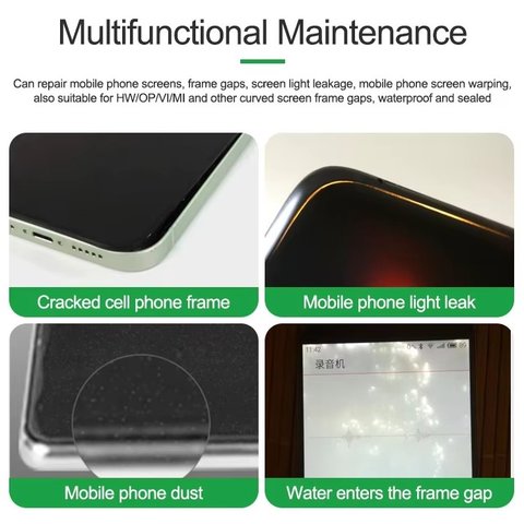 Adhesivo RELIFE RL-035B, transparente, para pegar tapas traseras, para marcos de pantalla, 30 ml Vista previa  4