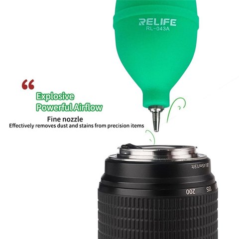 Perilla de aire RELIFE RL-043A , verde, 2 in 1 Vista previa  7