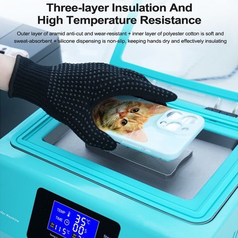 Guantes antiestáticos RELIFE RL-063A, termorresistente Vista previa  4