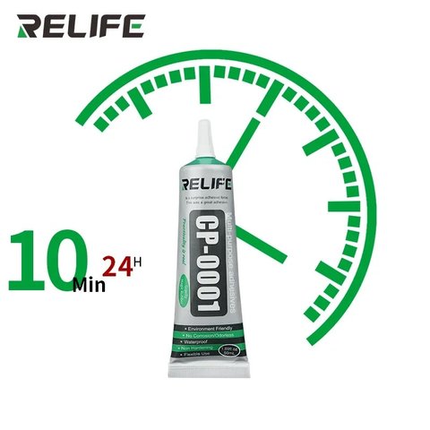 Adhesivos sellador RELIFE CP-0001, para pegar tapas traseras, para marcos de pantalla, 15 ml, transparente Vista previa  2