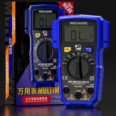 Multímetro Mechanic Mini MX, digital Vista previa  5