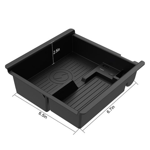 Безпровідна зарядка QI для Toyota Tacoma 2016-2021 р.в. Прев'ю 4