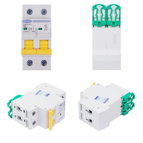 Автоматический выключатель постоянного тока TOMZN TOB1Z-63, 2P, 600 В, 25 А, PV Превью 1