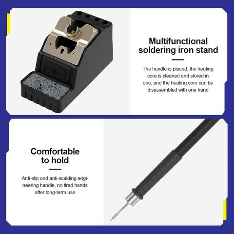 Паяльна станція GVM T210D, цифрова, 60 Вт Прев'ю 9