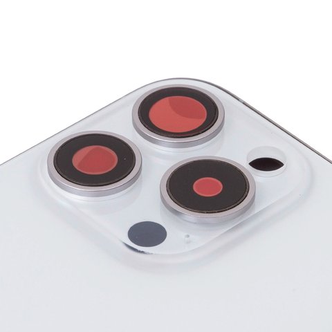 Корпус для iPhone 15 Pro, белый, с держателем SIM-карты, с боковыми кнопками, Original (PRC), EU Version, white titanium Превью 1