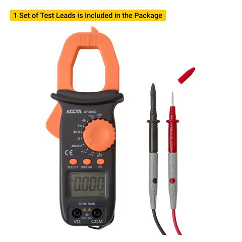 Токоизмерительные клещи Accta AT-600C Превью 6