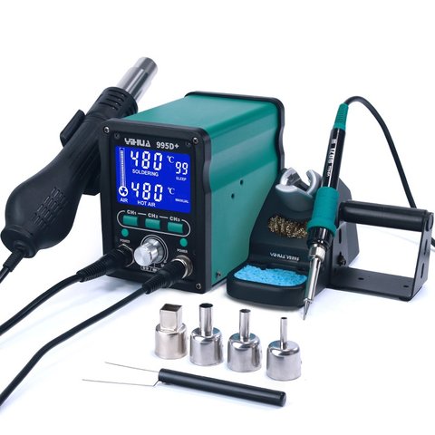Термовоздушная паяльная станция YIHUA 995D+ Превью 2